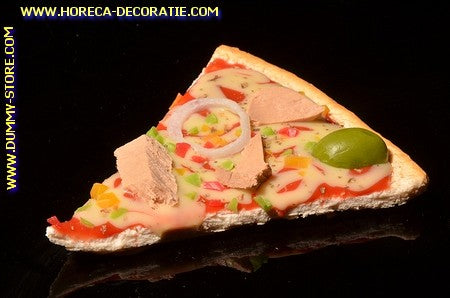 Pizza, punt, Tonijn - dummy (11x9 cm)