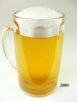 Glas Bier 0,4 liter dummy imitatie