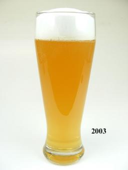Großes Bierglas o.5 Liter (Echtglas) 8x23 cm Attrappe –