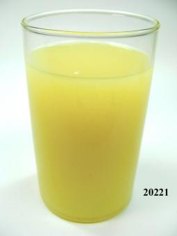 Glass Grapefruit juice (real glass) dummy 6.5x10.5 cm
