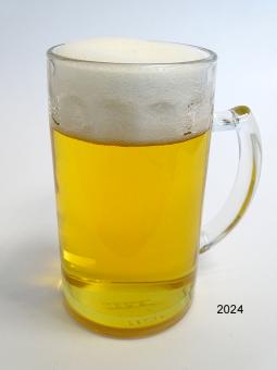 Bierglas 0,5 liter (echt glas) 8x19 cm dummy