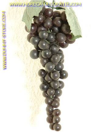 Druiven, tros, BLAUW , Lengte 30 cm, breedte 12 cm dummy - imitatie