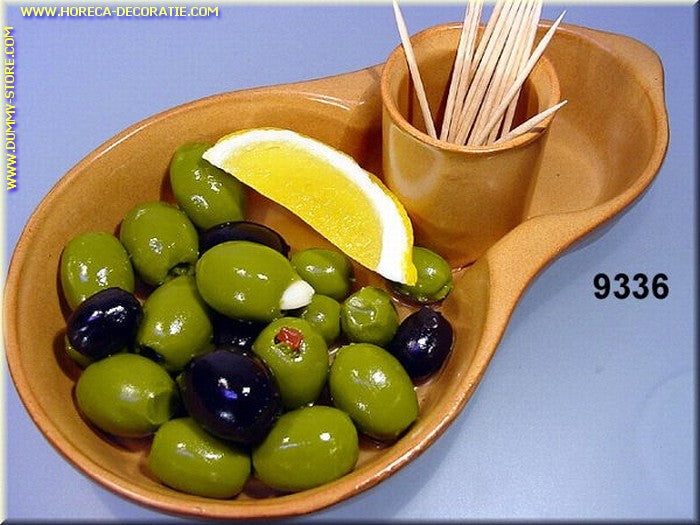 Tapas with Olives - imitation