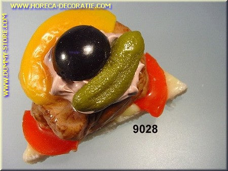 Delicious toast - dummy