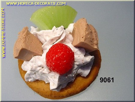 Toast with Liver Pate - imitation