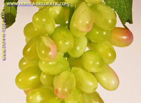 Druiven, tros, GROEN, Lengte 30 cm, breedte 12 cm dummy - imitatie