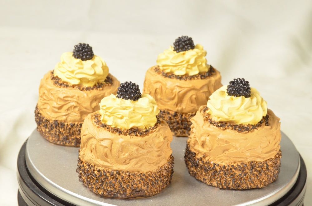 Cake MOCCA (imitation) 4 pieces, 8x7 cm