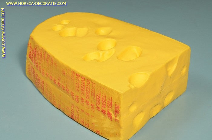 Emmentaler, piece of cheese - 320 x 230 mm - Cheese dummy