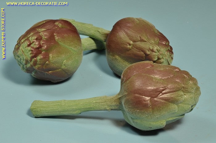 Artisjokken, 3 stuks (dummy) 90x210 mm dummy - namaak