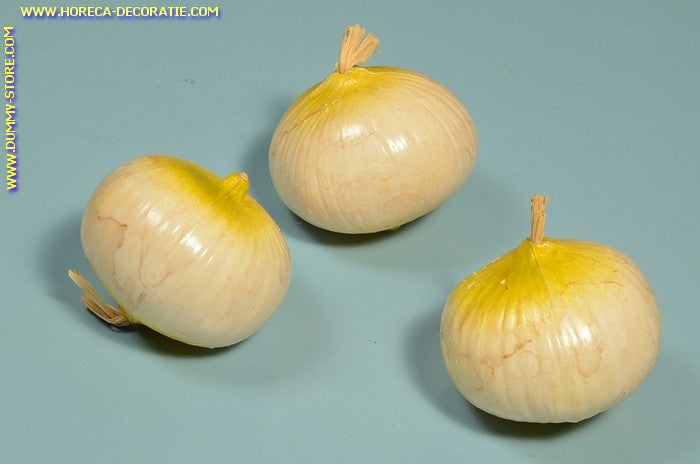 Onions, white, 3 pieces (dummy)
