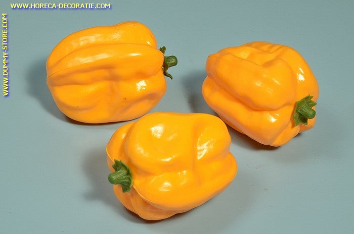 Bell pepper, yellow, 3 pieces (dummy) 85x110 mm