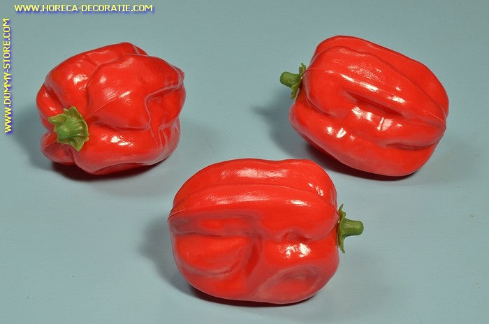 Bell pepper, red, 3 pieces (dummy)
