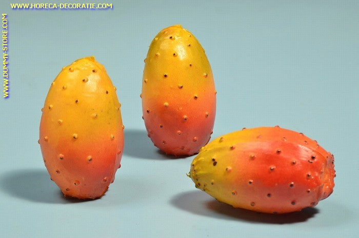 Cactus fruit, 3 pieces - 45x75 mm - Fruit dummy