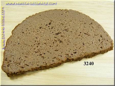 Bruine boterham - namaak - dummy