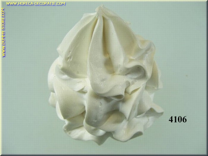 Whipped cream tuft dummy Medium