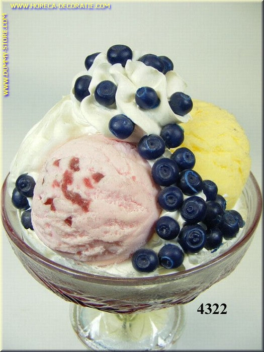 Blueberry Ice Cream Dummy