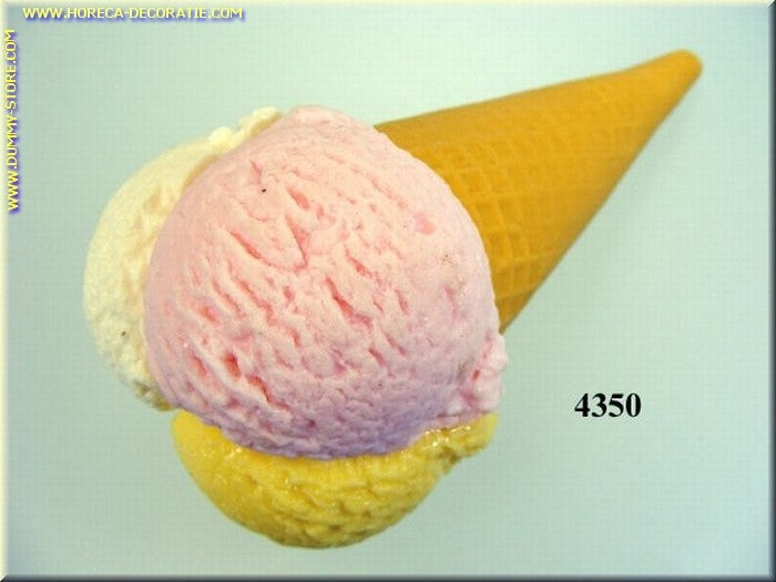 Handijs dummy met 3 bollen (namaak) 15x7 cm