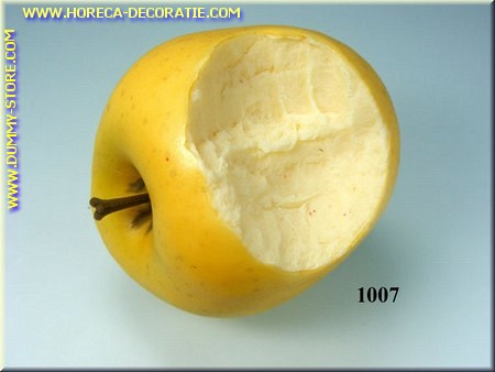 Yellow apple minus bite - fake