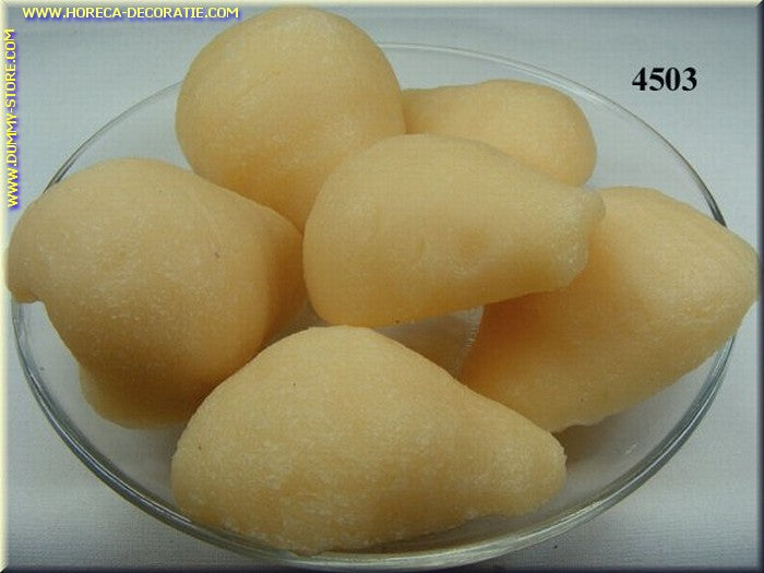 Half Pears, 6 pieces - imitation