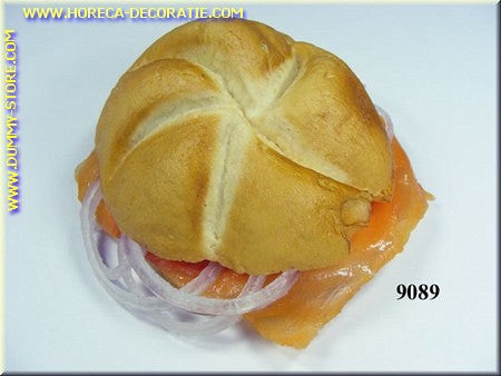 Salmon sandwich - fake