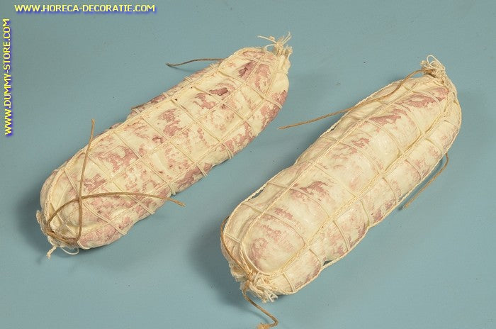 Salami, white, 2 pieces (W1) - 50x180 mm - dummy
