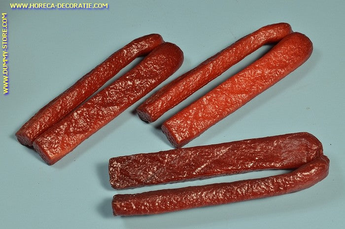 Dry sausage, 3 pieces - 165x60 mm - dummy