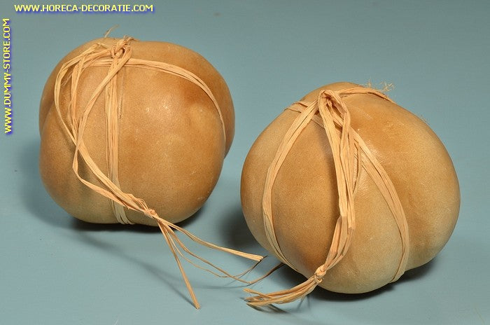 Caciocavallo, smoked, 2x (Italy) - Ø130 mm - Cheese dummy