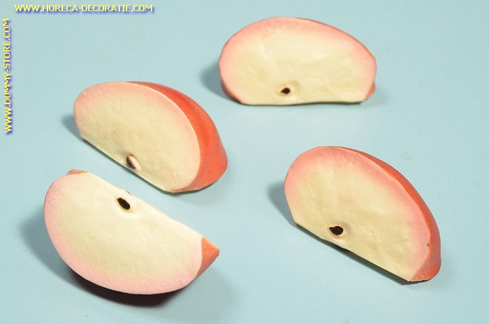 Apple, 4x quarter (decoration) dummy - fake