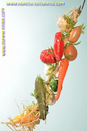 Groentestreng, MEDIUM (dummy) L:35 cm dummy imitatie namaak