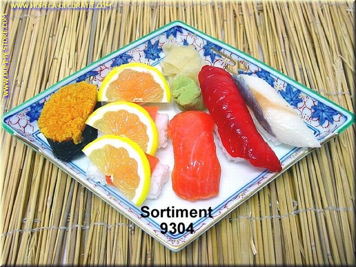 Sushi menu 4 (zonder bord) - namaak