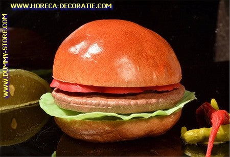 Hamburger (Broodje)  Dummy - Namaak 10x75 mm