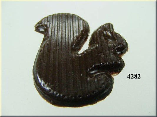Chocolaatje dummy Eekhorn - 7x3,5 cm - imitatie