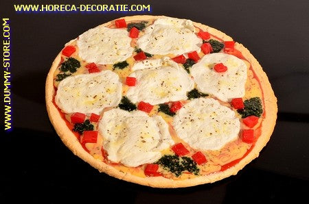 Pizza, mozzarella 24 cm - namaak DUMMY