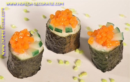 Maki Sushi met Kaviaar en Augurken (dummy)