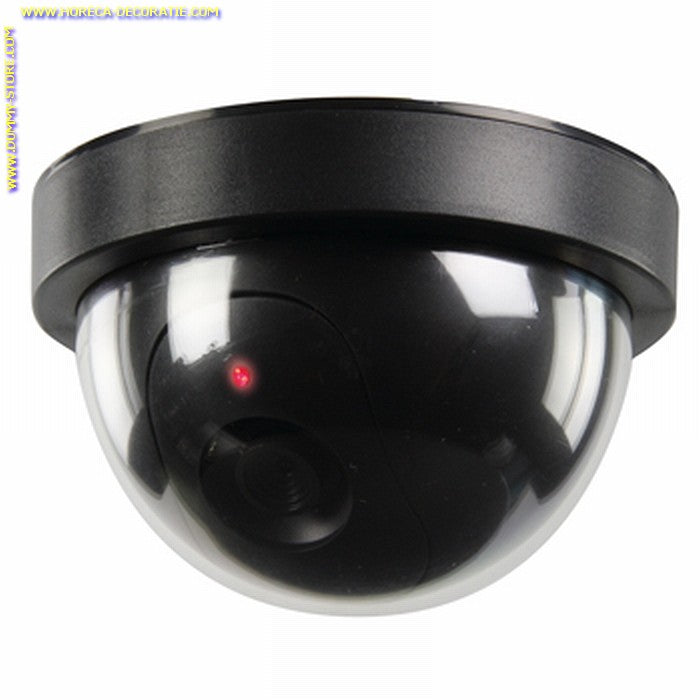 Bewakings Dome camera Dummy ZWART