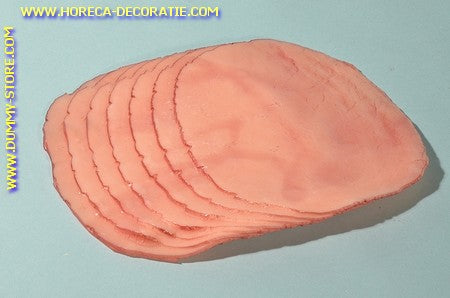 Ham, 7 plakken - 20x15x1,5 cm - dummy