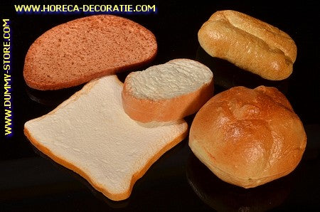 Bread assortment 5 pieces - bread dummy