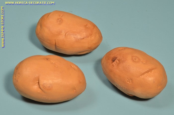 Aardappels, groot, 3 stuks (dummy) 75x105 mm