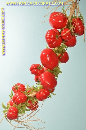 Tomaten, streng 22 stuks (dummy)  Lengte: 50 cm