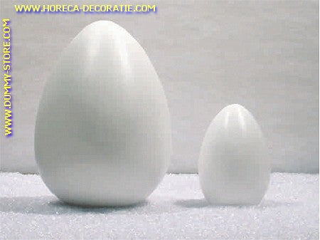 Decoration Egg, WHITE, height: 30 cm