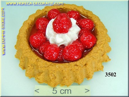 Cake Aardbeien - namaak - dummy