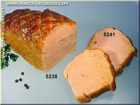 Leverpastei met 2 losse plakken - dummy